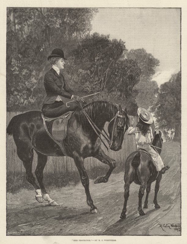 Il suo protettore da Richard Caton Woodville junior