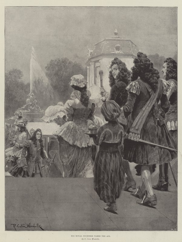 Sua Altezza Reale prende aria da Richard Caton Woodville junior