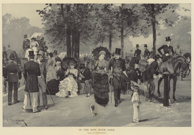 Nel Viale, Hyde Park da Richard Caton Woodville junior