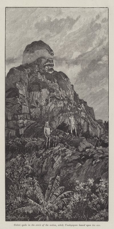 Nada il Giglio, di H Rider Haggard da Richard Caton Woodville junior