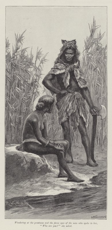 Nada il Giglio, di H Rider Haggard da Richard Caton Woodville junior