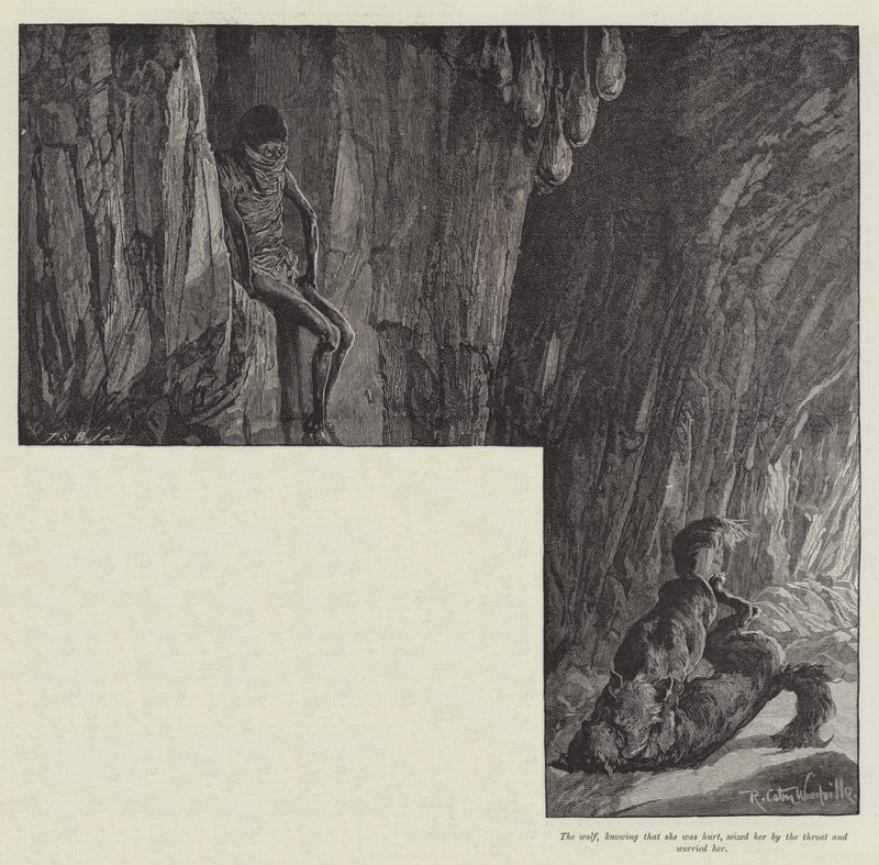 Nada il giglio, di H Rider Haggard da Richard Caton Woodville junior
