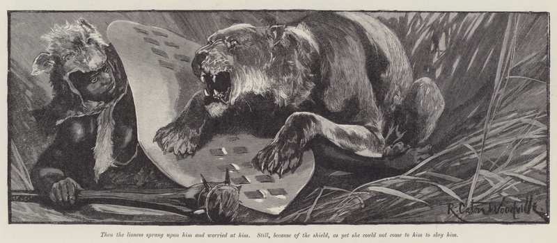 Nada il Giglio, di H Rider Haggard da Richard Caton Woodville junior