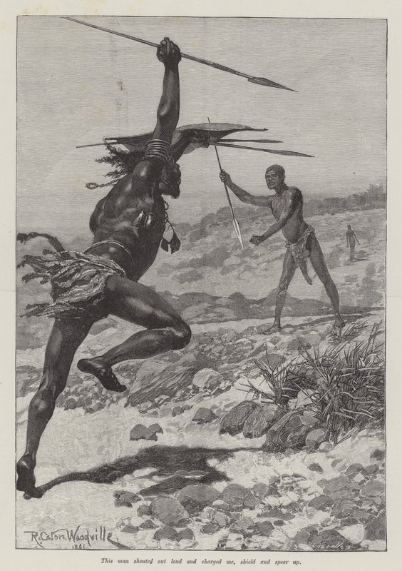 Nada il Giglio, di H Rider Haggard da Richard Caton Woodville junior