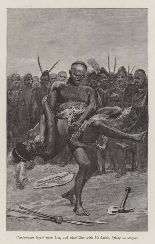 Nada il giglio, di H Rider Haggard da Richard Caton Woodville junior