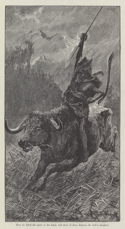 Nada il Giglio, di H Rider Haggard da Richard Caton Woodville junior