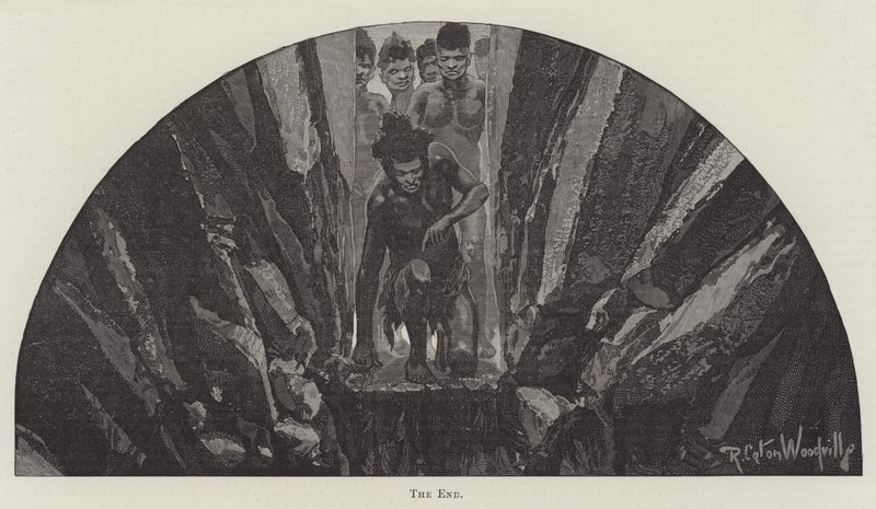 Nada il giglio, di H Rider Haggard da Richard Caton Woodville junior
