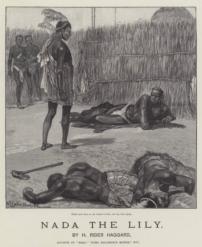 Nada il Giglio, di H Rider Haggard da Richard Caton Woodville junior