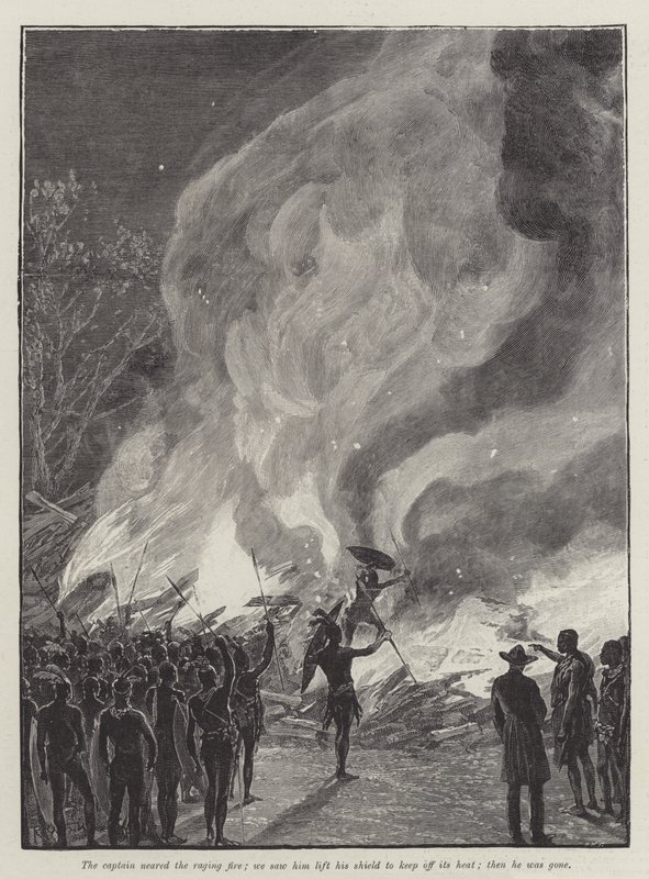 Nada il Giglio, di H Rider Haggard da Richard Caton Woodville junior