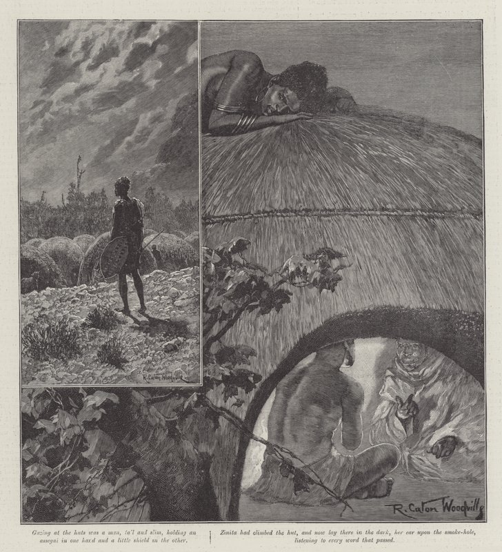Nada il Giglio, di H Rider Haggard da Richard Caton Woodville junior
