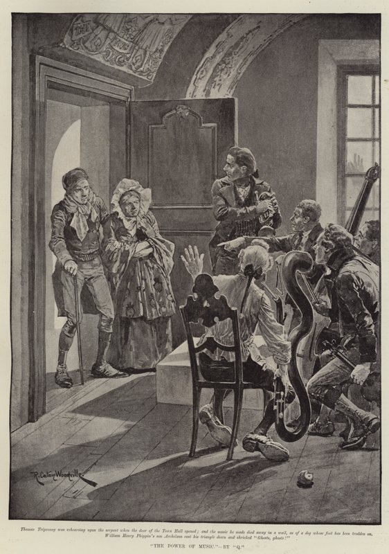 Il potere della musica da Richard Caton Woodville junior