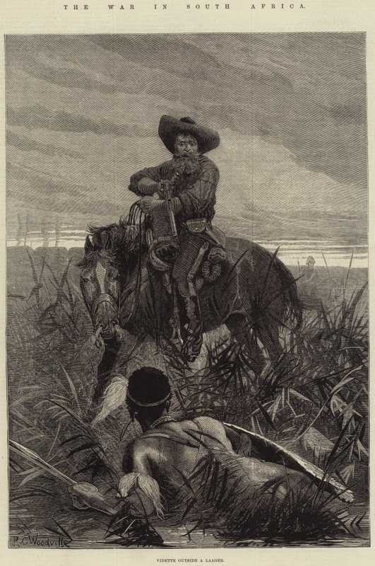 La guerra in Sudafrica da Richard Caton Woodville junior