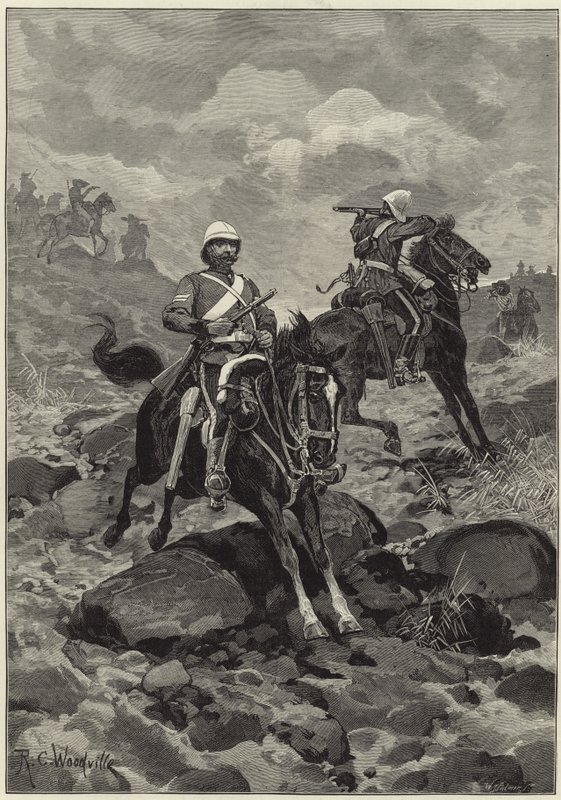 La Guerra nel Transvaal da Richard Caton Woodville junior