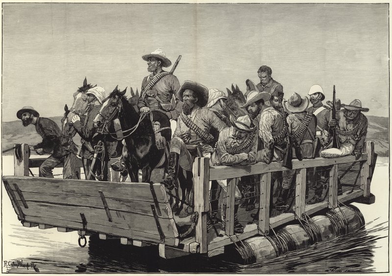 La guerra nel Transvaal da Richard Caton Woodville junior