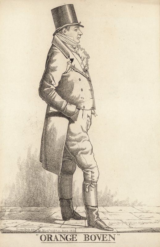 Sir John Hall; Orange Boven da Richard Dighton