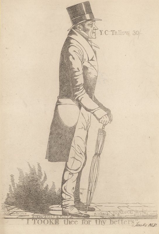 Thomas Tooke; Ti ho preso per i tuoi migliori da Richard Dighton
