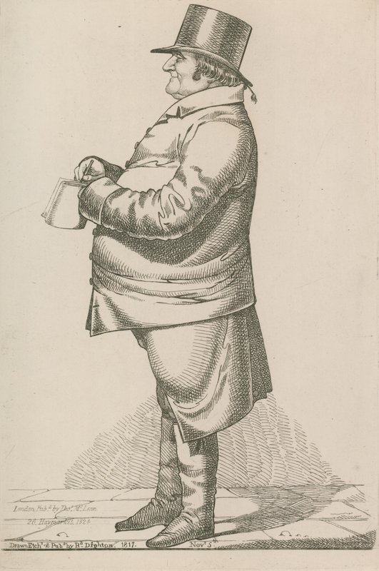 Gentiluomo non identificato da Richard Dighton