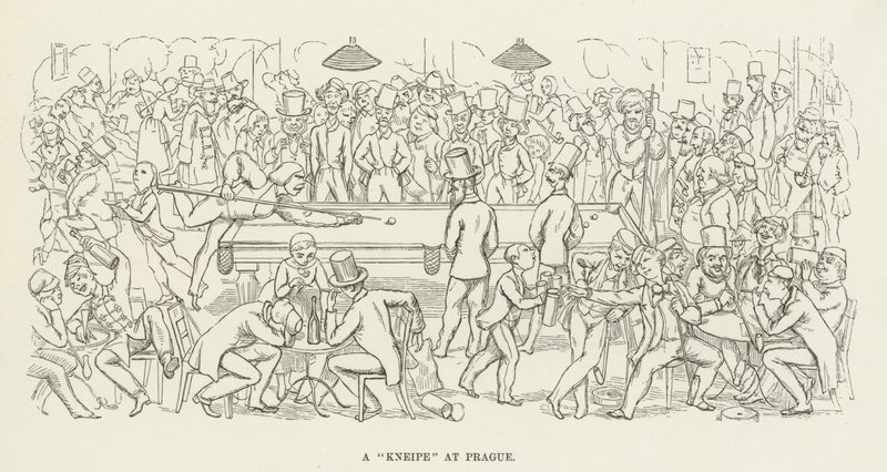 Una Kneipe a Praga da Richard Doyle
