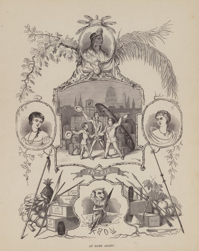 Pagina da Il tour americano dei signori Brown, Jones e Robinson da Richard Doyle