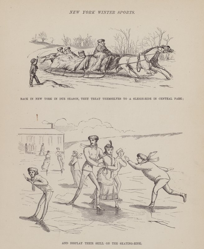 Pagina da Il tour americano dei signori Brown, Jones e Robinson da Richard Doyle