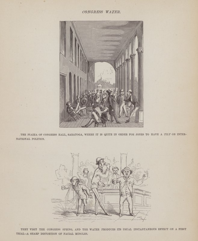 Pagina da Il tour americano dei signori Brown, Jones e Robinson da Richard Doyle