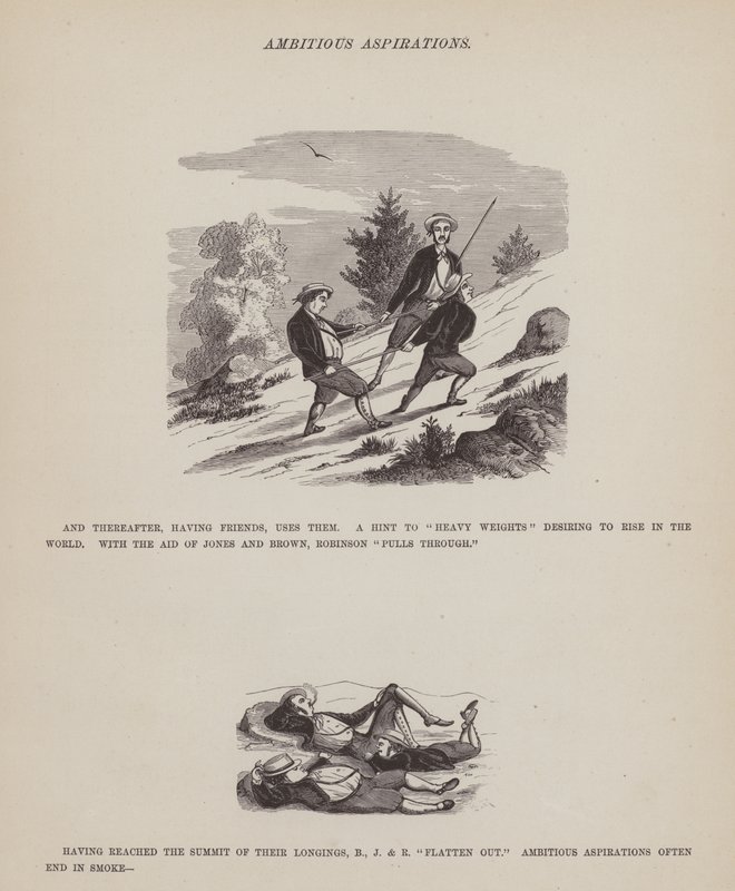 Pagina da Il tour americano dei signori Brown, Jones e Robinson da Richard Doyle