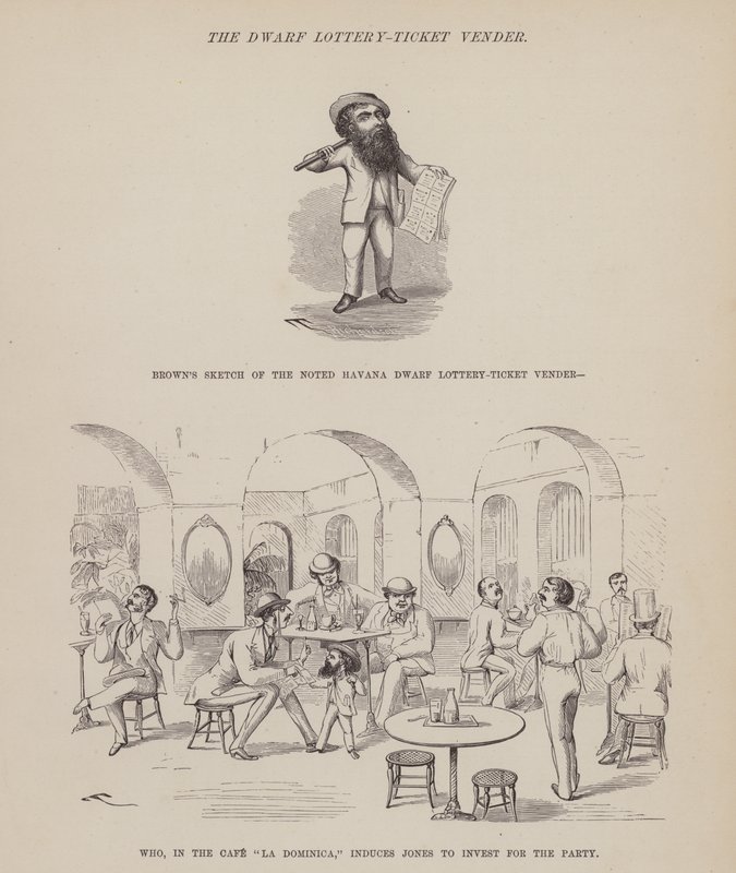 Pagina da Il tour americano dei signori Brown, Jones e Robinson da Richard Doyle