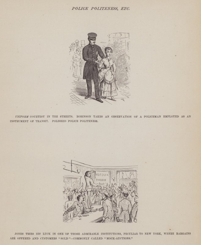 Pagina da Il tour americano dei signori Brown, Jones e Robinson da Richard Doyle