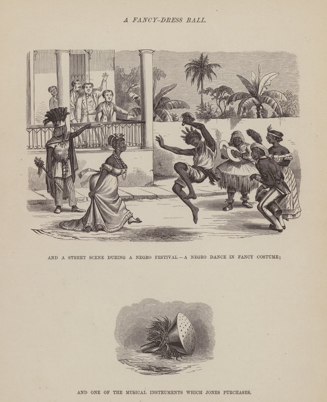 Pagina da Il tour americano dei signori Brown, Jones e Robinson da Richard Doyle