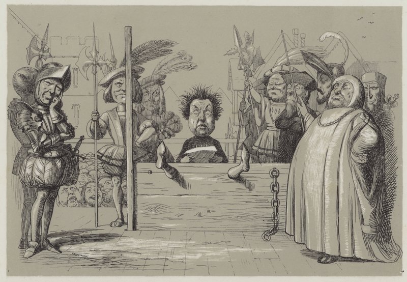 Perkin Warbeck legge la sua confessione da Richard Doyle
