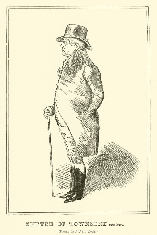 Schizzo di Townsend da Richard Doyle