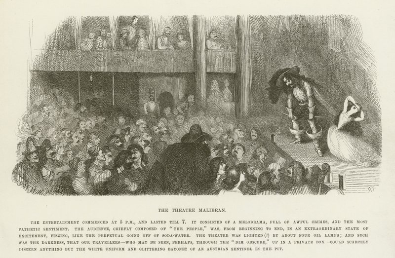 Il Teatro Malibran da Richard Doyle