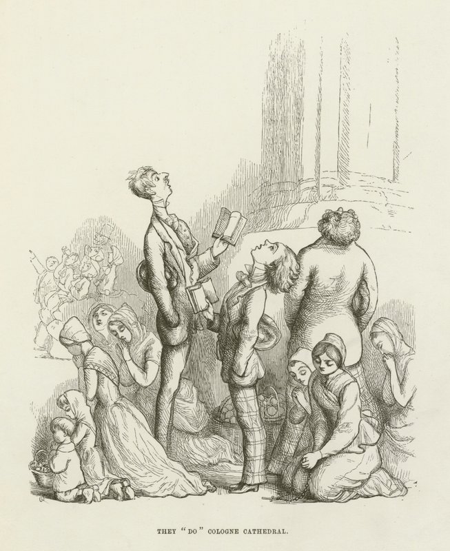Fanno la cattedrale di Colonia da Richard Doyle