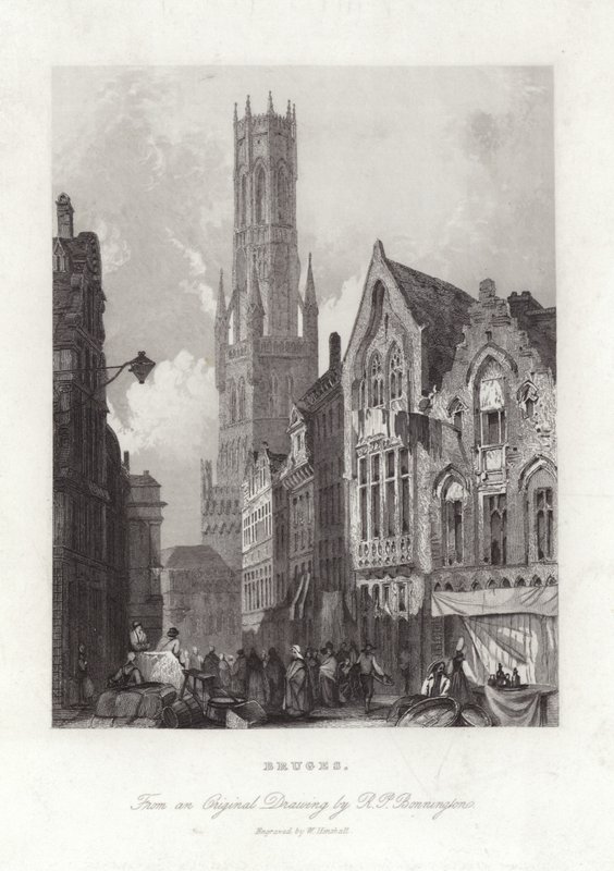 Bruges da Richard Parkes Bonington