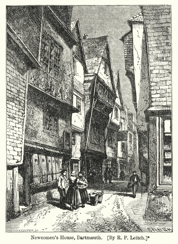 Casa di Newcomen, Dartmouth da Richard Principal (after) Leitch