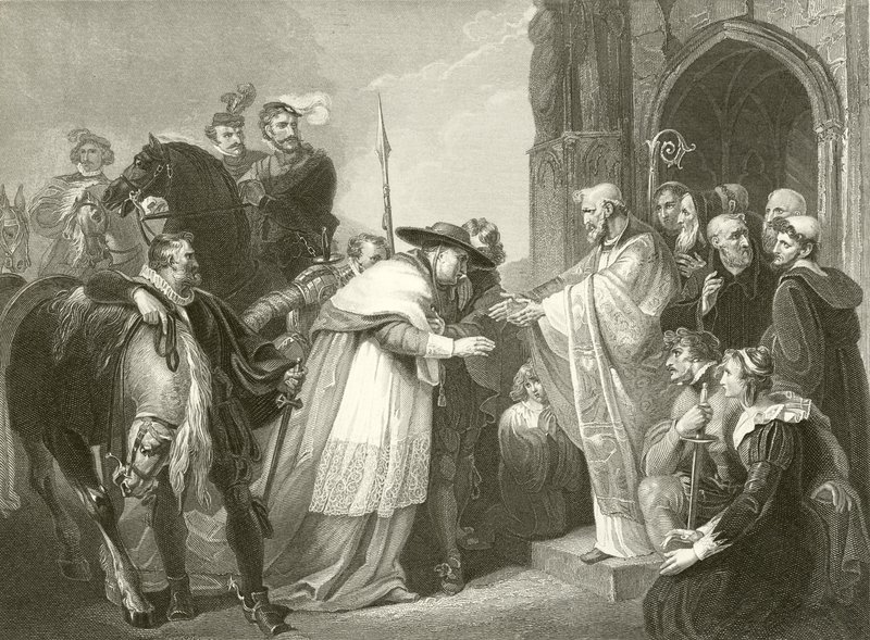 Il cardinale Wolsey all