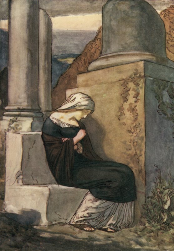 Malinconia di John Fletcher da Robert Anning Bell