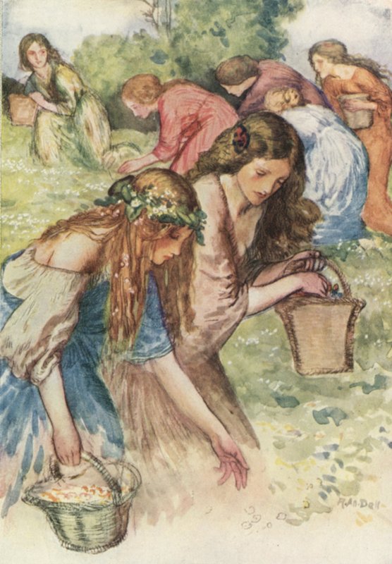 Prothalamion di Edmund Spenser da Robert Anning Bell
