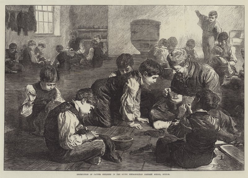 Istruzione dei bambini poveri nella scuola distrettuale metropolitana del sud, Sutton da Robert Barnes