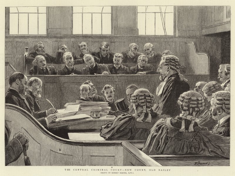 La Corte Penale Centrale, Nuova Corte, Old Bailey da Robert Barnes