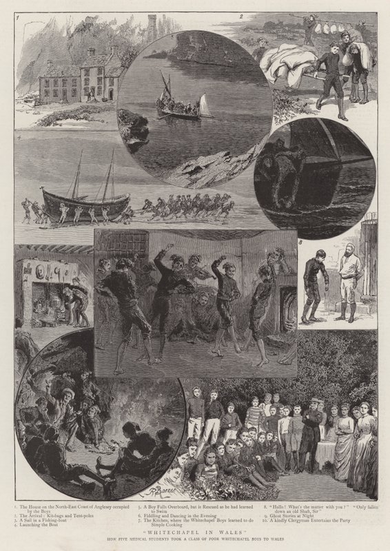 Whitechapel in Galles da Robert Barnes