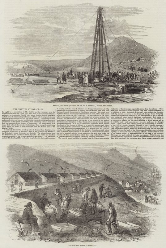 I navvies a Balaclava da Robert Thomas Landells