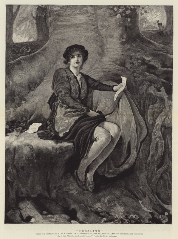 Rosalind da Robert Walker Macbeth