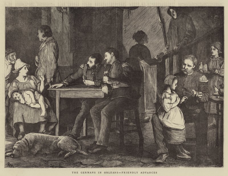 I tedeschi a Orleans, avanzamenti amichevoli da Robert Walker Macbeth