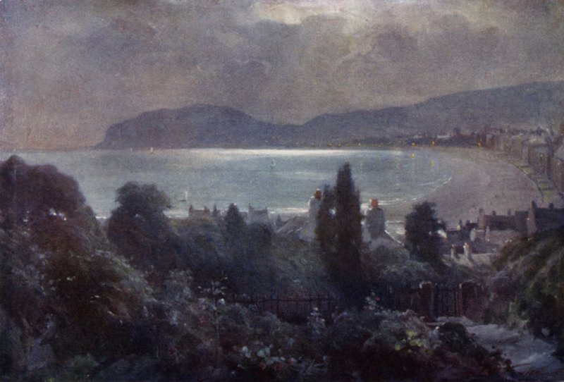 Un Notturno, Baia di Llandudno da Robert (after) Fowler