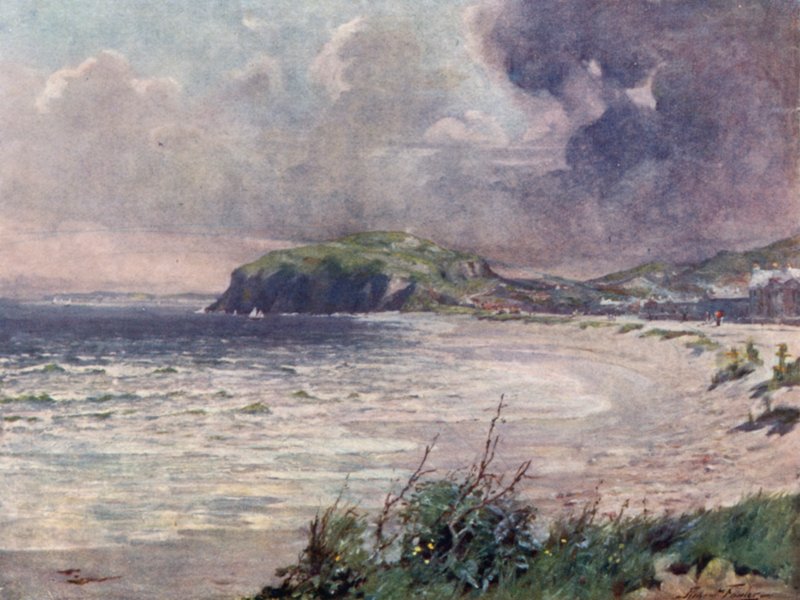 Mattina ventosa, Llandudno Bay da Robert (after) Fowler