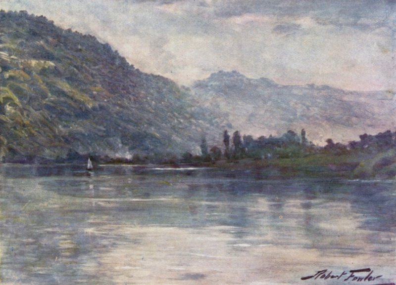 Nebbie Mattutine, vicino a Trefriw da Robert (after) Fowler