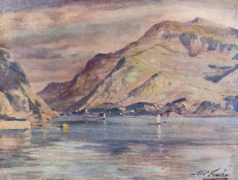 Snowdon da Cwm-y-Glo da Robert (after) Fowler