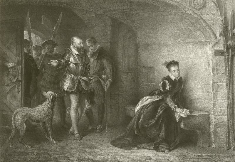 La principessa Elisabetta nella Torre da Robert Alexander Hillingford