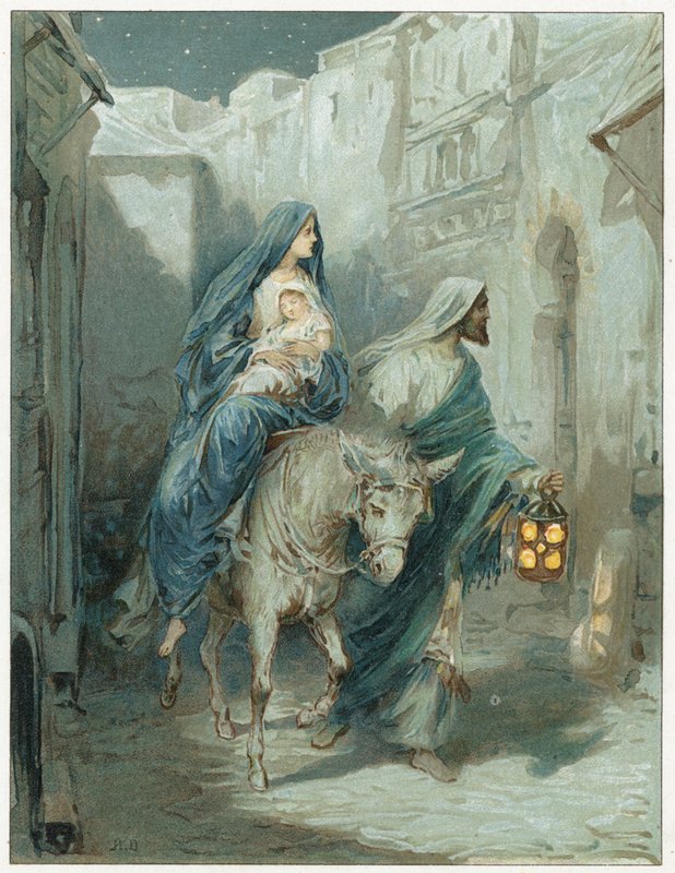 La fuga in Egitto da Robert Ambrose Dudley